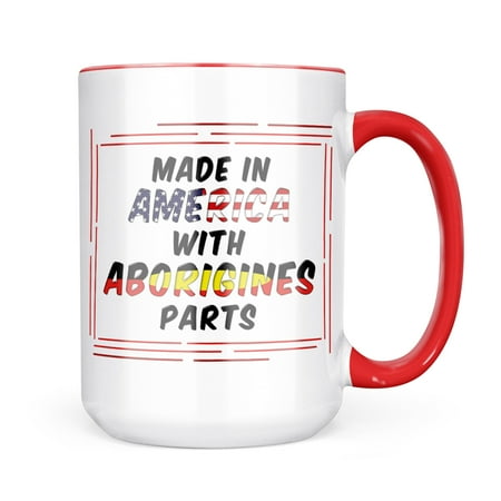 Neonblond Made in America with Parts from Aborigines Mug gift for Coffee Tea lovers
Neonblond Made in America with Parts from Aborigines Mug gift for Coffee Tea lovers
