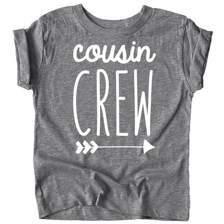 Cousin Crew Arrow T-Shirts and Bodysuits for Baby and Toddler Boy and Girls Fun Family Outfits Granite Heather Shirt
Cousin Crew Arrow T-Shirts and Bodysuits for Baby and Toddler Boy and Girls Fun Family Outfits Granite Heather Shirt