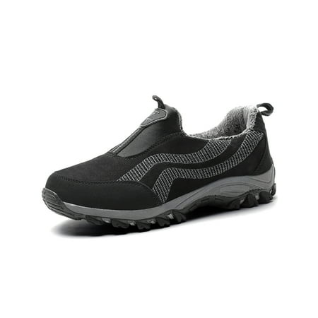 Woobling Women Men Warm Casual Shoes Slip On Sneakers Non-Slip Walking Shoe Climbing Flats Lightweight Comfort Breathable Black with Plush Lined 7
Woobling Women Men Warm Casual Shoes Slip On Sneakers Non-Slip Walking Shoe Climbing Flats Lightweight Comfort Breathable Black with Plush Lined 7