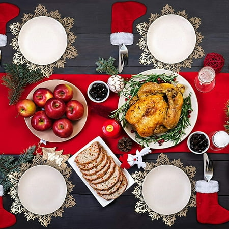 Place Mat Snowflake Pattern Heat Insulation PVC Mugs Plates Coaster Pad Table Placemats Christmas Home Decor for Winter Farmhouse Table Mats
Place Mat Snowflake Pattern Heat Insulation PVC Mugs Plates Coaster Pad Table Placemats Christmas Home Decor for Winter Farmhouse Table Mats