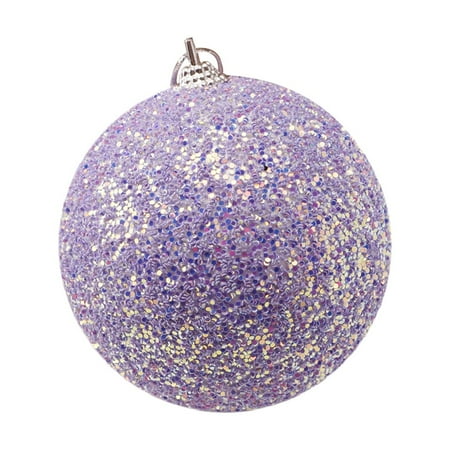 

Heiheiup Christmas Baubles Ornament 8CM Rhinestone Xmas Tree Decoration Ball Glitter Decoration Hangs Crystals for Chandelier