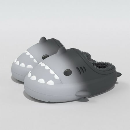 PIKADINGNIS Winter Shark Slippers Gradient Warm Plush Slides Couple Home Shoes Household Waterproof Cartoon Cute Indoor Thick Bottom Slipper
PIKADINGNIS Winter Shark Slippers Gradient Warm Plush Slides Couple Home Shoes Household Waterproof Cartoon Cute Indoor Thick Bottom Slipper