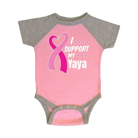 Inktastic Breast Cancer Awareness I Support My Yaya with Pink Ribbon Gift Baby Boy or Baby Girl Bodysuit
Inktastic Breast Cancer Awareness I Support My Yaya with Pink Ribbon Gift Baby Boy or Baby Girl Bodysuit