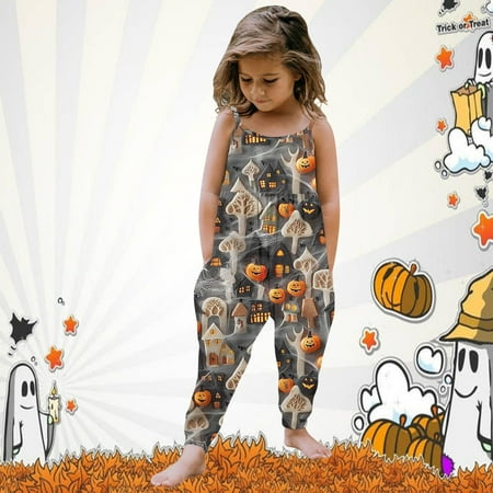 GHSuoui Toddler Baby Girl Halloween Prints Jumpsuit Sleeveless Romper Outfits Pants Clothes
GHSuoui Toddler Baby Girl Halloween Prints Jumpsuit Sleeveless Romper Outfits Pants Clothes