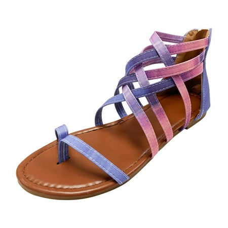 Cathalem Women Summer Color Beach Zipper Casual Open Toe Flat Soft Bottom Breathable Shoes Sandals Purple 41
Cathalem Women Summer Color Beach Zipper Casual Open Toe Flat Soft Bottom Breathable Shoes Sandals Purple 41