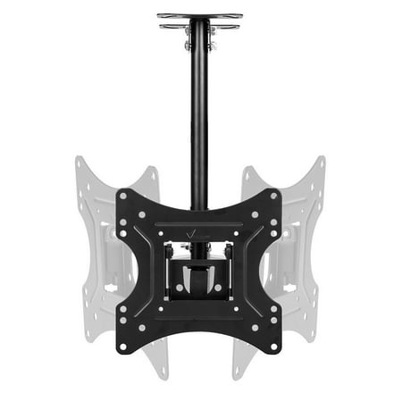 TILT Swivel CEILING TV MOUNT Full motion LCD LED Bracket 23"-40" Vesa 200*200mm