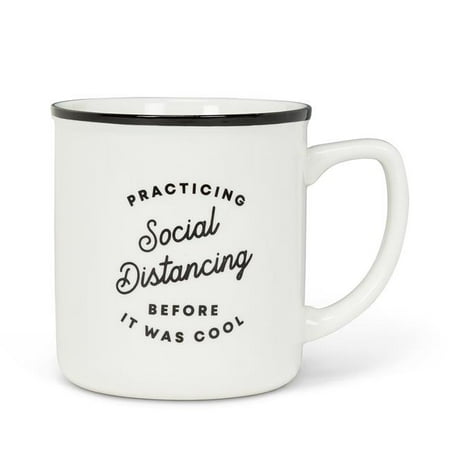 Abbott Collection AB-27-2020-511 4 in. Practicing Social Distancing Text Mug White & Black
Abbott Collection AB-27-2020-511 4 in. Practicing Social Distancing Text Mug White & Black