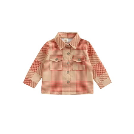 Toddler Boys Girls Shirt Plaid Pattern Long Sleeve Button Down Shirt Cotton Soft Casual Lapel Shirts
Toddler Boys Girls Shirt Plaid Pattern Long Sleeve Button Down Shirt Cotton Soft Casual Lapel Shirts