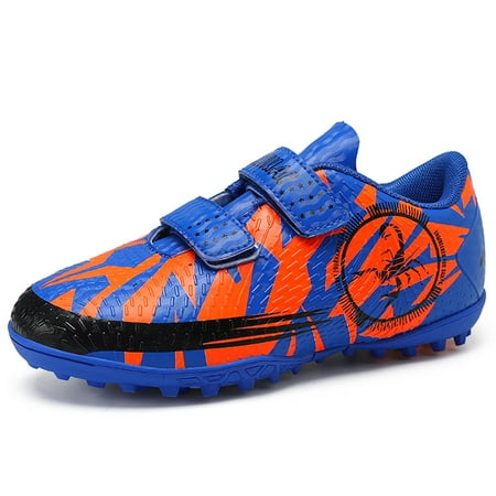 Engtoy Boy Girl Kids Turf TF Soccer Shoes Hook and Loop Futsal Training Football Shoes (Little Kid/Big Kid)
Engtoy Boy Girl Kids Turf TF Soccer Shoes Hook and Loop Futsal Training Football Shoes (Little Kid/Big Kid)
