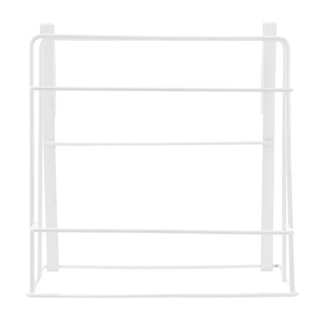 HOMEMAXS 2 Pcs Wrought Iron Double Layer Chopping Board Shelf Punch Free Wall Hanging Cutting Board Rack Home Kitchen Storage Organizer (White)
HOMEMAXS 2 Pcs Wrought Iron Double Layer Chopping Board Shelf Punch Free Wall Hanging Cutting Board Rack Home Kitchen Storage Organizer (White)