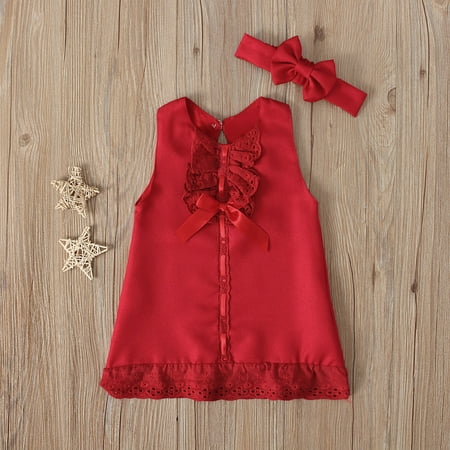 QISIWOLE Toddler Kids Summer Girls Lace Solid Color Sleeveless Cute Bow Dress Suit clearance under $10
QISIWOLE Toddler Kids Summer Girls Lace Solid Color Sleeveless Cute Bow Dress Suit clearance under $10