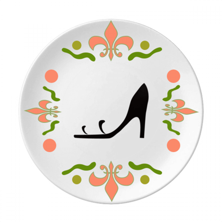 Black High Heels Simple Graphics Outline Flower Ceramics Plate Tableware Dinner Dish
Black High Heels Simple Graphics Outline Flower Ceramics Plate Tableware Dinner Dish