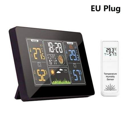 Mingyiq Weather Station with Sensor Real Time Weather Forecast Thermometer Hygrometer
Mingyiq Weather Station with Sensor Real Time Weather Forecast Thermometer Hygrometer
