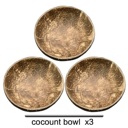 Natural coconut bowl set Fruit Salad Noodle Wooden Bowl Rice ramen Craft Decoration Creative Handma Bowl Coconut Shell Spoon
Natural coconut bowl set Fruit Salad Noodle Wooden Bowl Rice ramen Craft Decoration Creative Handma Bowl Coconut Shell Spoon