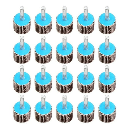 20 Pack Mounted Flap Wheel 80 Grit Aluminum Oxide Sanding Flap Wheels for Drill - Abrasive Grinding Tool
20 Pack Mounted Flap Wheel 80 Grit Aluminum Oxide Sanding Flap Wheels for Drill - Abrasive Grinding Tool