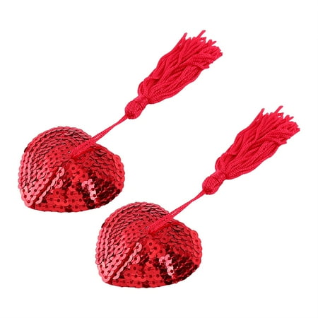 1 Pair Lady s Sexy Erotic Lingerie Heart Shape Pasties Breast Bra Adhesive Nipple Cover Red
1 Pair Lady s Sexy Erotic Lingerie Heart Shape Pasties Breast Bra Adhesive Nipple Cover Red