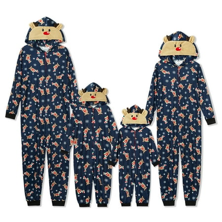 Garhelper Family Matching Christmas Siamese Pajamas Sets Printing Deer Hooded Pajamas Parent Child Christmas Party Pajamas
Garhelper Family Matching Christmas Siamese Pajamas Sets Printing Deer Hooded Pajamas Parent Child Christmas Party Pajamas