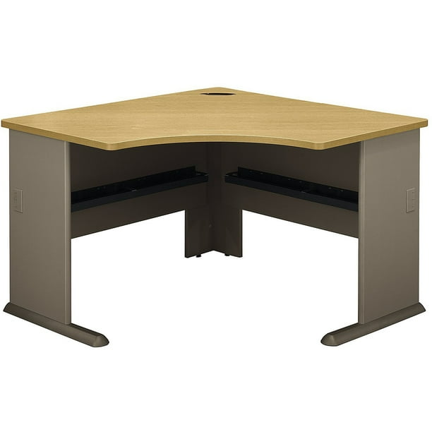 Series A48W Corner Desk in Light Oak