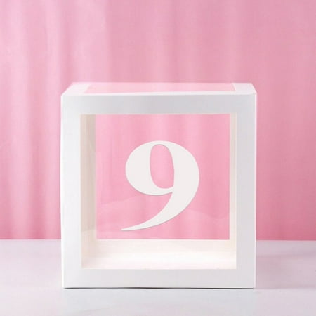Transparent Balloon Box Baby Shower Decoration Birthday Party Wedding Decoration