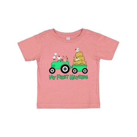 Inktastic My First Hayride Cute Pig Chickens and Tractor Gift Baby Boy or Baby Girl T-Shirt
Inktastic My First Hayride Cute Pig Chickens and Tractor Gift Baby Boy or Baby Girl T-Shirt