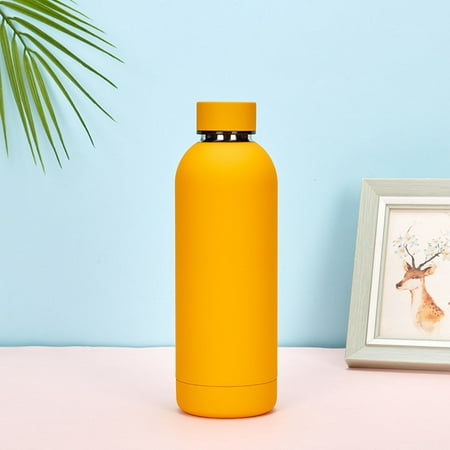 Stainless Steel Travel Mug Infuser Bottle Double Wall Insulated Hot Coffee Thermos Travel Mug Office Coffee Tea keep Warm Water Bottle Cups 500ML Yellow
Stainless Steel Travel Mug Infuser Bottle Double Wall Insulated Hot Coffee Thermos Travel Mug Office Coffee Tea keep Warm Water Bottle Cups 500ML Yellow