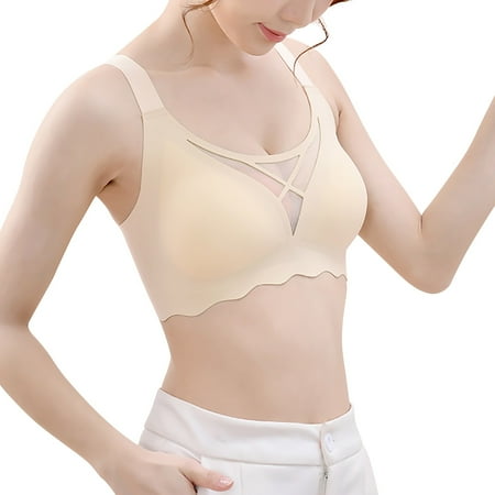 Women Thin Ice Silk Bra Comfort Bra Seamless Daily Sports Bra Beauty Back Yoga Bra Everyday Comfort Bralettes Underwear Lingerie
Women Thin Ice Silk Bra Comfort Bra Seamless Daily Sports Bra Beauty Back Yoga Bra Everyday Comfort Bralettes Underwear Lingerie