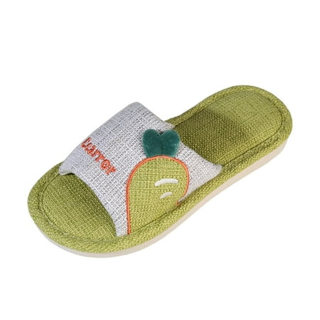 Ladies Fashion Color Matching Cloth Cover Carrot Decoration Open Toe Flat Cotton Slippers Slide Slippers Women
Ladies Fashion Color Matching Cloth Cover Carrot Decoration Open Toe Flat Cotton Slippers Slide Slippers Women