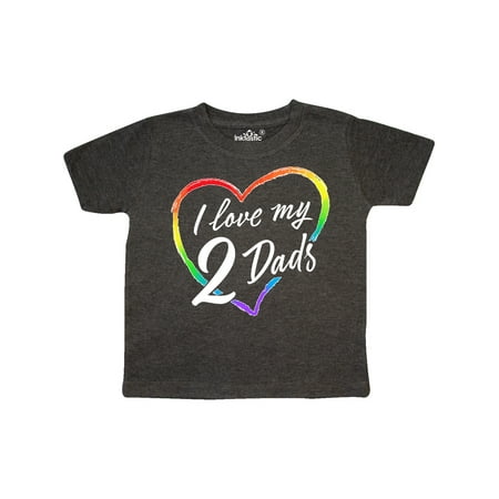 Inktastic I Love My 2 Dads with Rainbow Heart Gift Toddler Boy or Toddler Girl T-Shirt
Inktastic I Love My 2 Dads with Rainbow Heart Gift Toddler Boy or Toddler Girl T-Shirt