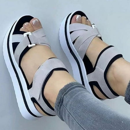 Women Sandals Lightweight Wedge Heels Sandals for Summer Shoes Women Platform Sandals Wedges Zapatos Mujer Summer Footwear