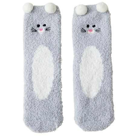 Bluelans Clothing accessories 1 Pair Sleeping Socks Thickening Unique Coral Fleece 3D Cartoon Style Winter Socks for Bedroom
Bluelans Clothing accessories 1 Pair Sleeping Socks Thickening Unique Coral Fleece 3D Cartoon Style Winter Socks for Bedroom