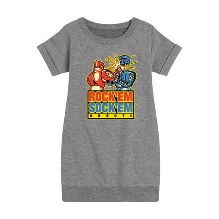 Rock Em Sock Em - Red Rocker Blue Bomber - Toddler And Youth Girls Fleece Dress
Rock Em Sock Em - Red Rocker Blue Bomber - Toddler And Youth Girls Fleece Dress