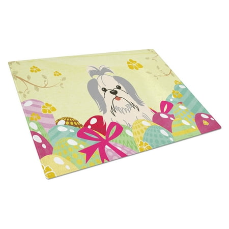 Caroline s Treasures BB6085LCB Easter Eggs Shih Tzu Silver White Glass Cutting Board Large 12H x 16W multicolor
Caroline s Treasures BB6085LCB Easter Eggs Shih Tzu Silver White Glass Cutting Board Large 12H x 16W multicolor