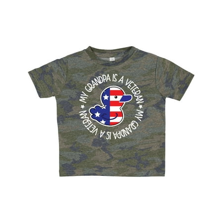 Inktastic My Grandpa is a Veteran Military Family Gift Toddler Boy or Toddler Girl T-Shirt
Inktastic My Grandpa is a Veteran Military Family Gift Toddler Boy or Toddler Girl T-Shirt