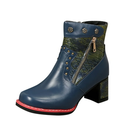 Jungdeepe Women s Stylish Leather Pressed Mid Women Boots Winter Wide Calf Rain Boots Wide Calf Women Boots for Women Mid Calf Low Heel Animal Print Knee High Boots Cowboy Boots for Women Leather Sole
Jungdeepe Women s Stylish Leather Pressed Mid Women Boots Winter Wide Calf Rain Boots Wide Calf Women Boots for Women Mid Calf Low Heel Animal Print Knee High Boots Cowboy Boots for Women Leather Sole
