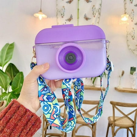 Spdoo 400ml Ins Cute Camera Kettle Creative Children Water Bottle With Straw Outdoor Anti Fall Portable Strap Plastic Drinking Water Cup
Spdoo 400ml Ins Cute Camera Kettle Creative Children Water Bottle With Straw Outdoor Anti Fall Portable Strap Plastic Drinking Water Cup