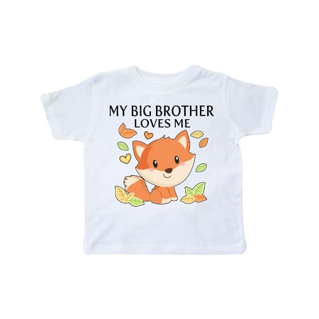 Inktastic My Big Brother Loves Me- little fox Gift Toddler Boy or Toddler Girl T-Shirt
Inktastic My Big Brother Loves Me- little fox Gift Toddler Boy or Toddler Girl T-Shirt