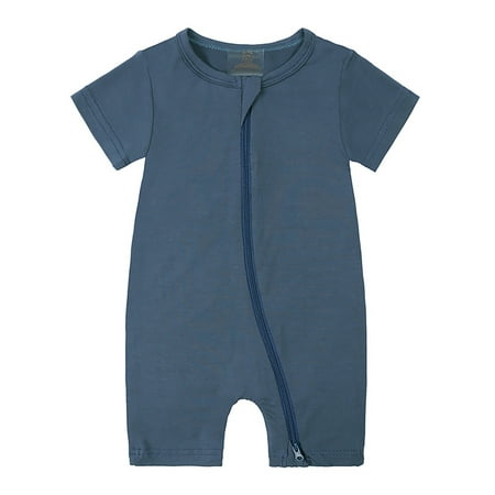 SXIMEE Unisex Baby Buttery-Soft Short Sleeve Romper with Bamboo Viscose Made 2 Way Zipper Sleeper Pajamas
SXIMEE Unisex Baby Buttery-Soft Short Sleeve Romper with Bamboo Viscose Made 2 Way Zipper Sleeper Pajamas