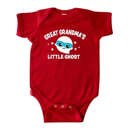 Inktastic Cute Great Grandma s Little Ghost with Stars Gift Baby Boy Bodysuit