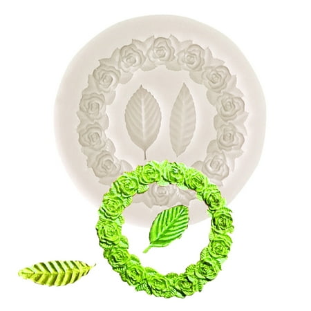 Christmas Kicthen Decor Circle Garland And Leaf Silicone Mould Fondant Cake Chocolate Cookie Decorating Mould Cake Tools
Christmas Kicthen Decor Circle Garland And Leaf Silicone Mould Fondant Cake Chocolate Cookie Decorating Mould Cake Tools