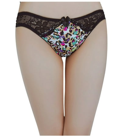 IROINNID Tangas Underwear For Women At Hip Leopard Sexy Color Matching Lace Breathable Transparent Low Waist Briefs Contrast Color Panties
IROINNID Tangas Underwear For Women At Hip Leopard Sexy Color Matching Lace Breathable Transparent Low Waist Briefs Contrast Color Panties