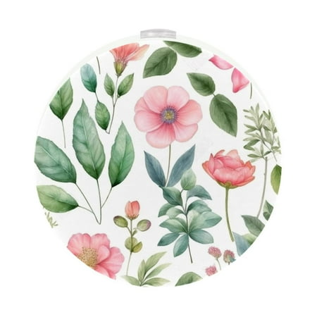 josid Floral Pattern Round LED Night Light 2-Pack Plastic Circular Night Lamp for Indoor Use ABS Material with 360° Illumination Ideal for Nighttime Reading and Safety Lighting
josid Floral Pattern Round LED Night Light 2-Pack Plastic Circular Night Lamp for Indoor Use ABS Material with 360° Illumination Ideal for Nighttime Reading and Safety Lighting