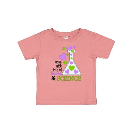 Inktastic Made with Lots of Love and Science Heart Bubbles in a Beaker Gift Baby Boy or Baby Girl T-Shirt
Inktastic Made with Lots of Love and Science Heart Bubbles in a Beaker Gift Baby Boy or Baby Girl T-Shirt