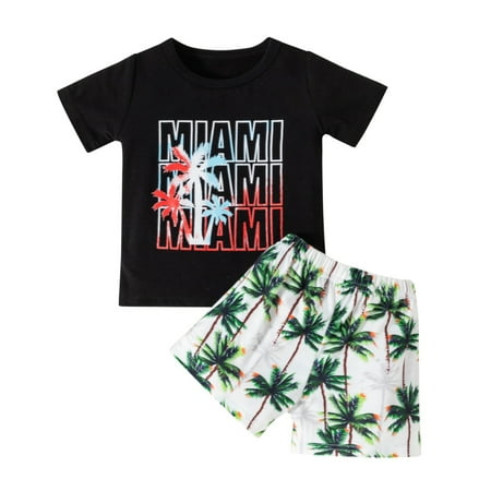 Bullpiano Toddler Boys Short Sleeve Top + Shorts Pants Baby Boy Casual Summer Beach Clothes Set 2 Pieces 9M-4T
Bullpiano Toddler Boys Short Sleeve Top + Shorts Pants Baby Boy Casual Summer Beach Clothes Set 2 Pieces 9M-4T