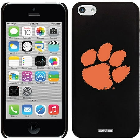 Coveroo Clemson Paw Print Design Apple iPhone 5c Thinshield Snap-On Case