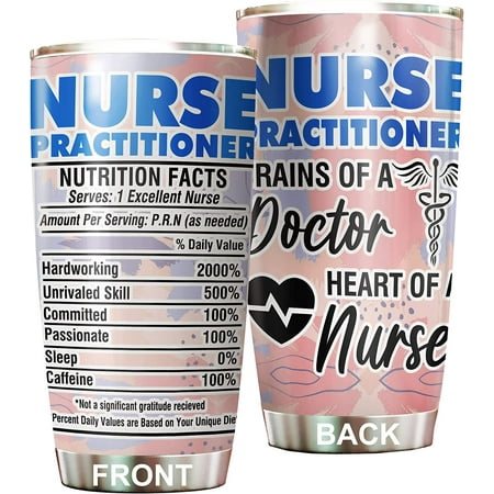 Athenstics Nurse Practitioner Tumbler Stainless Steel 20oz Brains Of Doctor Nutrition Facts Nurse Practitioner Gift For Birthday Christmas NP Gifts For Coworker Nurse Practitioner Tumbler Wrap
Athenstics Nurse Practitioner Tumbler Stainless Steel 20oz Brains Of Doctor Nutrition Facts Nurse Practitioner Gift For Birthday Christmas NP Gifts For Coworker Nurse Practitioner Tumbler Wrap