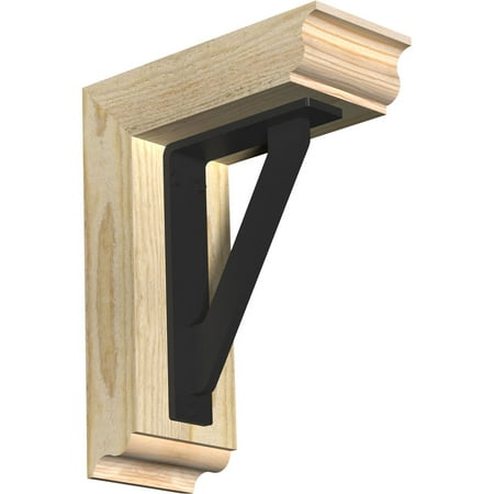 4 W x 9 1/2 D x 12 H Traditional Traditional Ironcrest Rough Sawn Bracket Douglas Fir (1 1/2 W x 5 1/2 D x 8 H Iron Bracket)
4 W x 9 1/2 D x 12 H Traditional Traditional Ironcrest Rough Sawn Bracket Douglas Fir (1 1/2 W x 5 1/2 D x 8 H Iron Bracket)