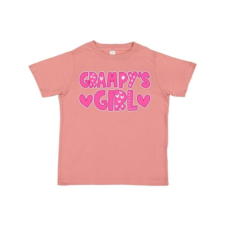 Inktastic Grampy s Girl Granddaughter Gift Gift Toddler Toddler Girl T-Shirt