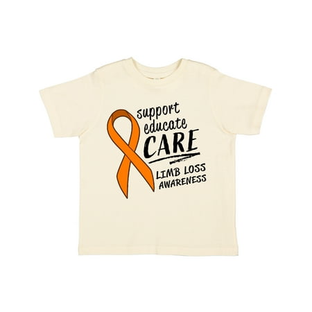 Inktastic Support Educate Care Limb Loss Awareness- Orange Ribbon Gift Toddler Boy or Toddler Girl T-Shirt
Inktastic Support Educate Care Limb Loss Awareness- Orange Ribbon Gift Toddler Boy or Toddler Girl T-Shirt
