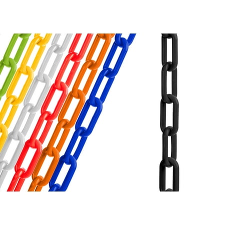 US Weight Chainboss Black Plastic Safety Chain with SunShield UV Resistant Technology - 25 ft
US Weight Chainboss Black Plastic Safety Chain with SunShield UV Resistant Technology - 25 ft