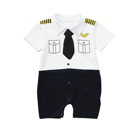 Newborn Baby Boys Short Sleeve Gentleman Print Romper Jumpsuit Outfit Clothes Fragarn
Newborn Baby Boys Short Sleeve Gentleman Print Romper Jumpsuit Outfit Clothes Fragarn